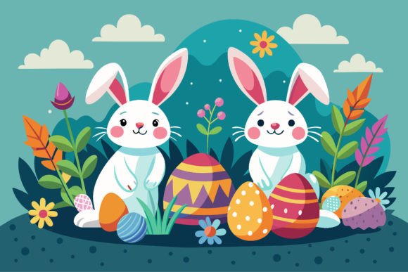 Download Bunny Easter Eggs Clipart - Egg Collection