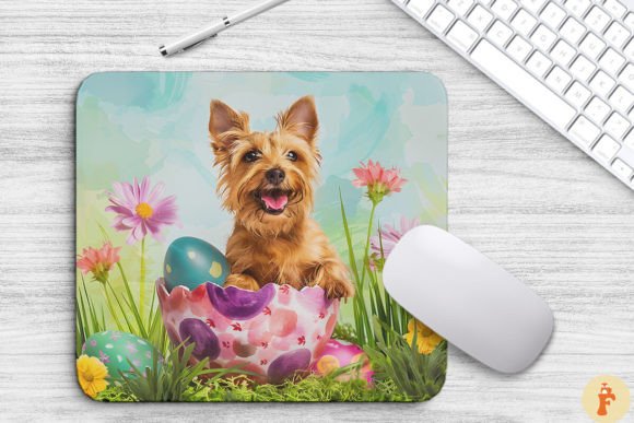 Download Cheerful Dog in Easter Egg Background - Egg Collection