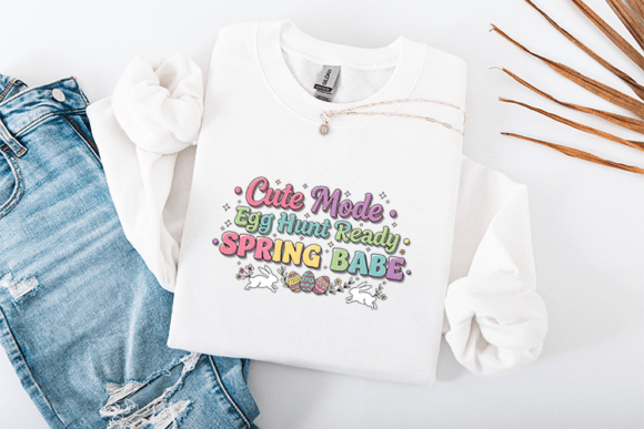 Download Cute Mode Egg Hunt Ready Spring Babe - Egg Collection