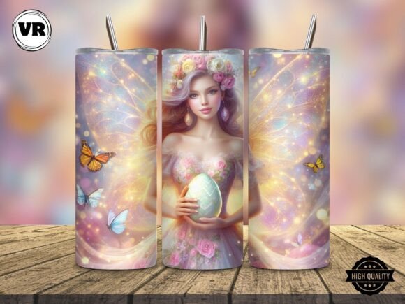 Download Magical Easter Fairy 20oz Tumbler Wrap - Magical easter Collection
