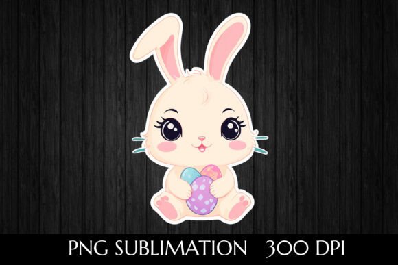 Download Cartoon Easter Bunny with Eggs - Premium Bundle